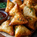 Chicken Rolls Samosa